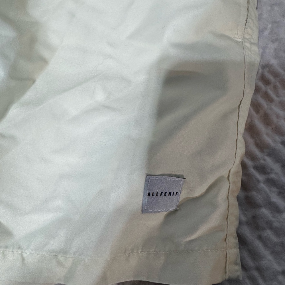 Kids Cream Swim Shorts - Picture 2 of 3